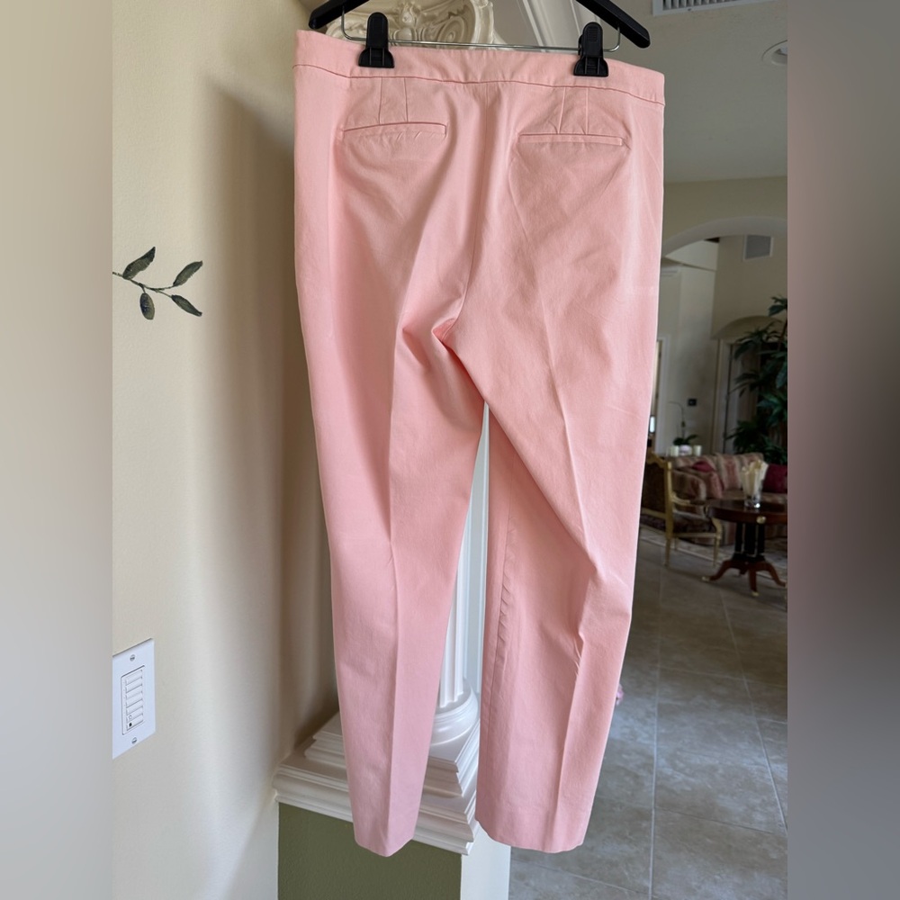 Talbots Pink Side Zipper Pants - Picture 2 of 3